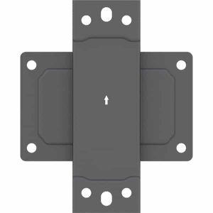 Aurora Mounts - Pole Clamp Plate for Double Sided Rail Pole Mount - AFC-PCP