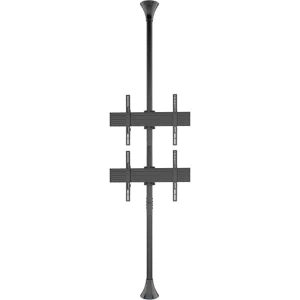Aurora Mounts - Double Screen Floor to Ceiling Pole Mount - AFCD-T400