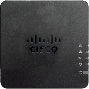 Cisco - ATA 192 VoIP Gateway - 2 x RJ-45 - 2 x FXS - Fast Ethernet - Wall Mountable