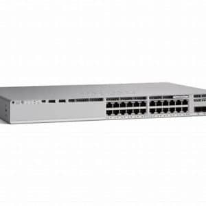 Cisco - Catalyst 9300 - Network Advantage - switch - L3 - Managed - 24 x 10/100/1000 (PoE+) - rack-mountable - PoE+ (445 W)
