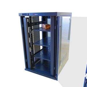 Wideband 27RU 800mm Wide x 1000mm Deep with Built-in Thermostat Fully Assembled Free Standing Server Rack Data Cabinet