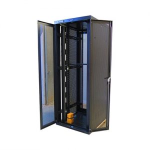 Wideband 45RU 800mm Wide x 900mm Deep with Built-in Thermostat Fully Assembled Free Standing Server Rack Data Cabinet