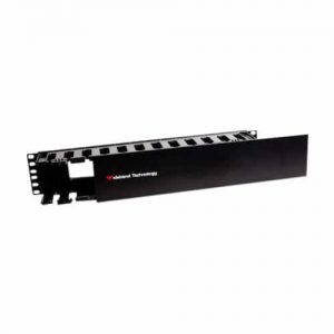 Wideband 2RU Cable Manager with Plastic Lid
