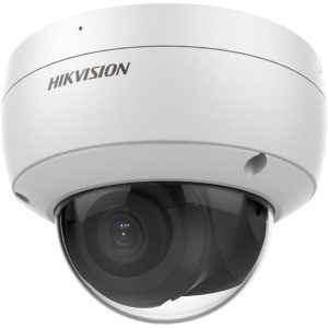 Hikvision - 8 MP AcuSense Powered by Darkfighter Fixed Dome Network CCTV Camera 2.8mm - DS-2CD2186G2-I