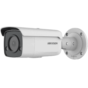 Hikvision - 4MP Outdoor ColorVu Gen 2 Bullet CCTV Camera, 24/7 Colour with AcuSense, 2.8mm 112 deg - DS-2CD2T47G2-L