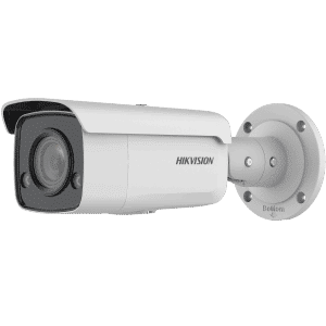 Hikvision - 8MP Outdoor 4K ColorVu Gen 2 White 2.8mm 102 deg Fixed Bullet Camera, 24/7 Colour with AcuSense - DS-2CD2T87G2-L2-0280