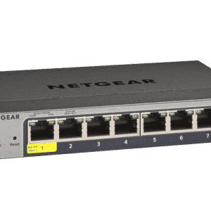 NETGEAR - 8-port Gigabit Smart Managed Pro Switch with Cloud Management, ProSAFE Lifetime Warranty