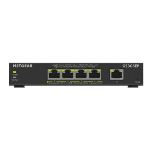 NETGEAR - SOHO 5-port PoE+ Gigabit Smart Managed Plus Switch (GS305EP)