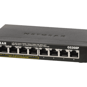 NETGEAR - SOHO 8-Port Gigabit Unmanaged Switch with 4-Port PoE - GS308P