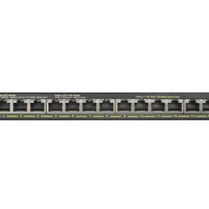 NETGEAR - SOHO 16-port PoE+ Gigabit Unmanaged Switch (115W PoE Budget) - GS316P-100AJS