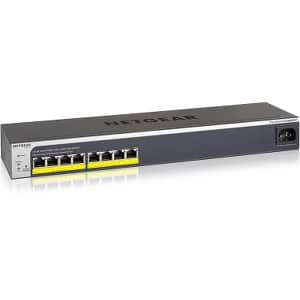 Netgear GS408EPP PROSAFE PLUS EASY-MOUNT 8-PORT GIGABIT ETHERNET WEB MANAGED SWITCH WITH 8 POE+
