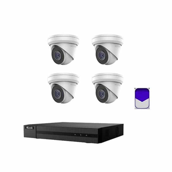 HiLook 04 Channel CCTV Kits