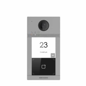 Hikvision - DS-KV8113-WME1/Flush - One Button Metal Villa Door Station