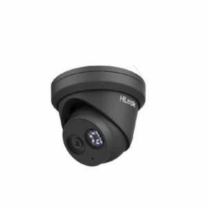 HiLook - IPC-T280H-MU - Black 8MP 2.8mm Turret 30m IR PoE Built-in Mic, CCTV Network IP Camera