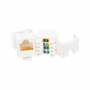 Wideband Cat 5e Keystone Jacks (Pack of 10)