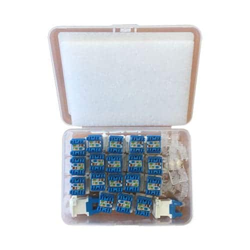 Wideband Cat 6 RJ45 Modular Data Mech Unshielded 568A/B (Pack of 20) - Image 5