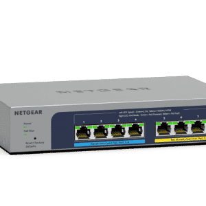 NETGEAR - 8-port Ultra60 PoE++ Multi-Gigabit (2.5G) Ethernet Plus Switch - MS108EUP
