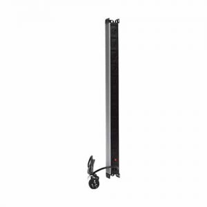 Wideband 10 Way Basic Vertical PDU, (10) 3 Pin Aus GPO Output (1) 3 Pin Aus Plug Input, 15A, 240V