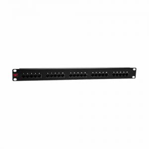 Wideband Cat 3 25 Port Unshielded Voice Phone Patch Panel