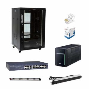 Wideband Kit 18RU 600mm Wide x 600mm Deep - Data Connectivity Bundle