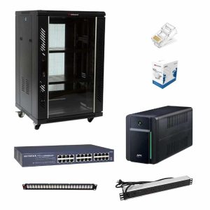 Wideband Kit 22RU 600mm Wide x 1000mm Deep - Data Connectivity Bundle