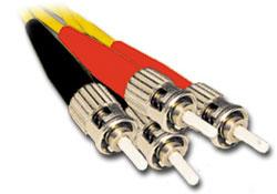 3mtr ST-ST Single-Mode Duplex Fibre Patch Cable LSZH 9/125 OS2 - FSTST-03-S