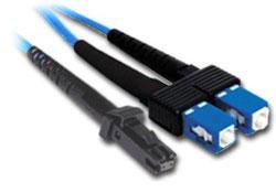 3mtr MTRJ-SC Multi-Mode Duplex Fibre Patch Cable LSZH 50/125 OM3 - FMTSC-03-50